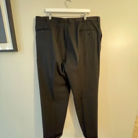 Hart Schafener Marx Studio Collection Men’s Suit Coat & Pants Black 50XL & 40x34 - Picture 11 of 13